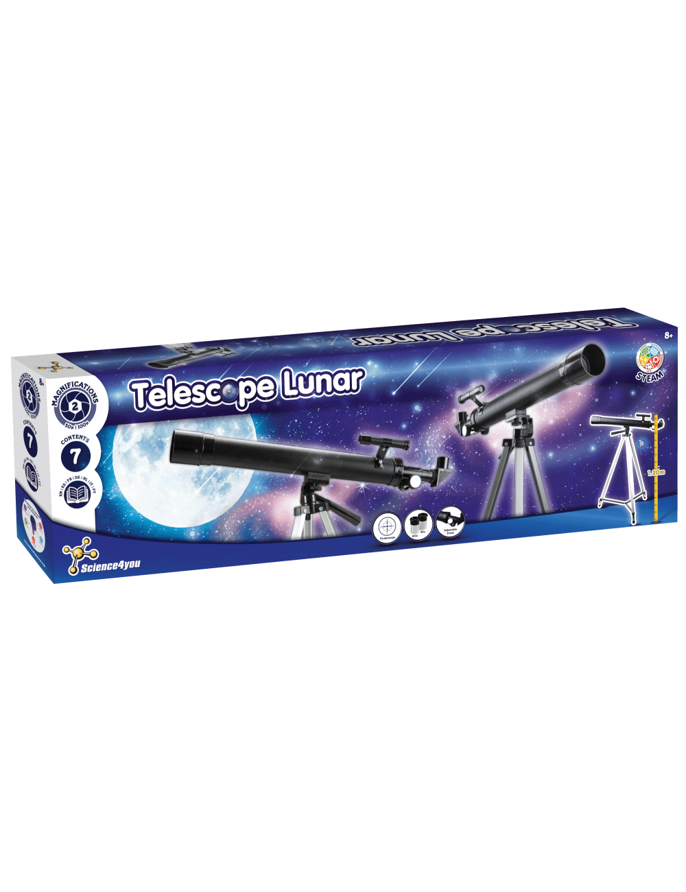 telescopio facil de usar para niños