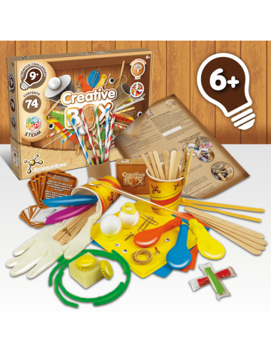 Caja Creativa Montessori, Manualidades para niños, Juguete Educativo para Niños  6 Años