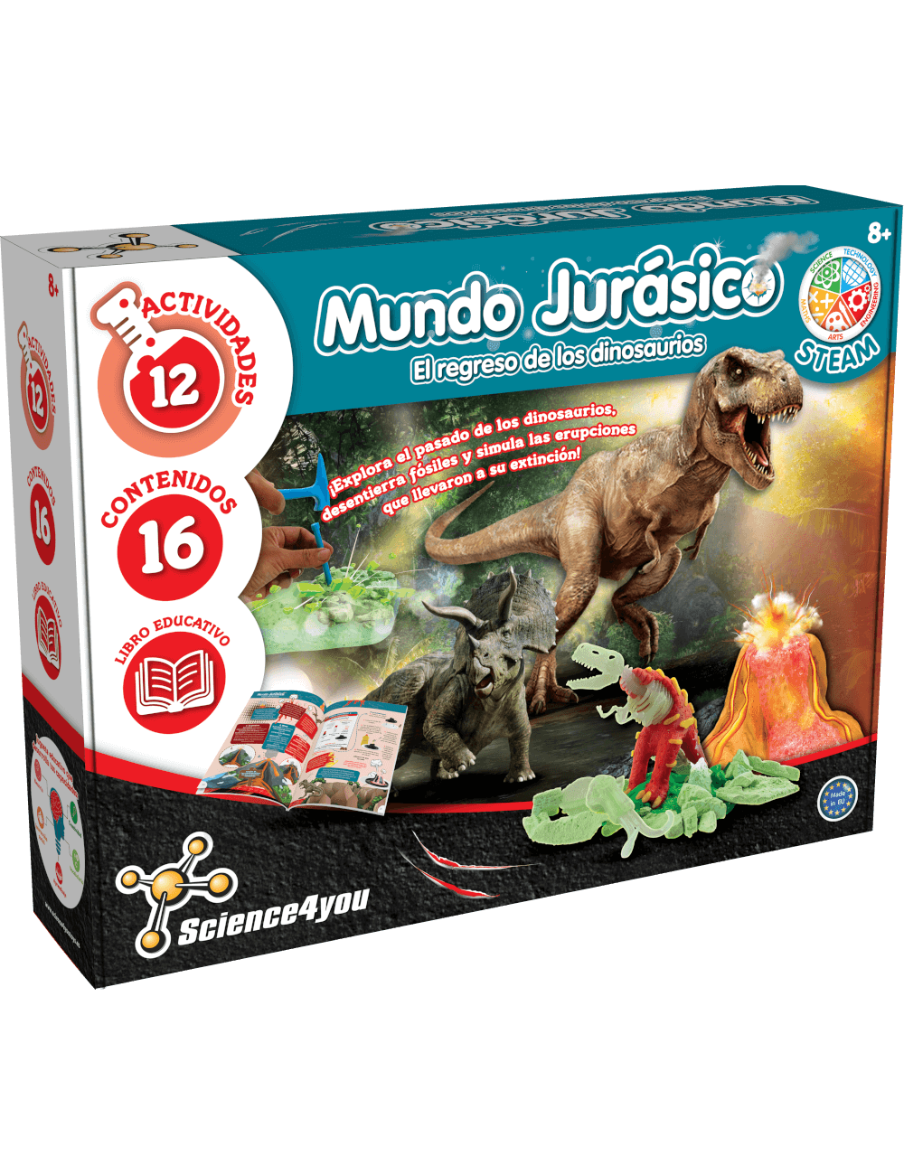 Mundo Jurasico El Regreso De Los Dinosaurios Juguete Educativo Y Cientifíco Para Niños 8 3276